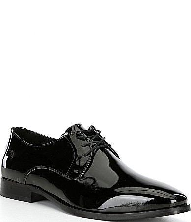 Section X Mens Charles Oxford Patent Dress Shoes Product Image