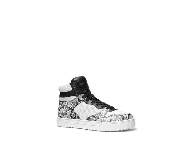 Michael Kors Barett High-Top (Optic White Men's Shoes Product Image