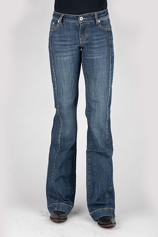 SALE Stetson® Ladies' Seam Down Front Trouser Jeans Product Image