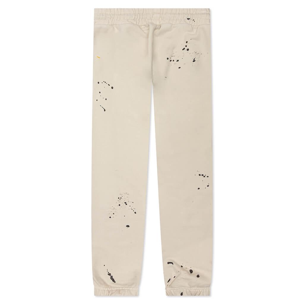 GD Glittered Logo Sweatpants - Off White Male Product Image