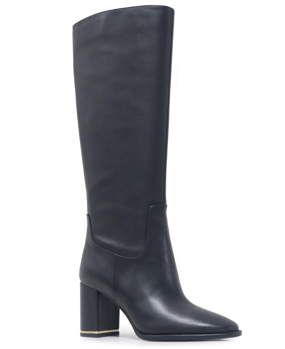 Kenneth Cole New York Womens Yvonne Knee High Block Heel Boots Product Image