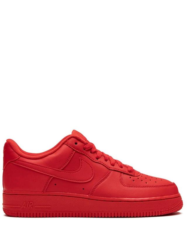 Air Force 1 '07 Lv8 1 Sneakers In Triple Red In University Red/university Red/black Product Image