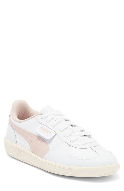 PUMA Womens Palermo - Shoes White/Sugared Almond Product Image