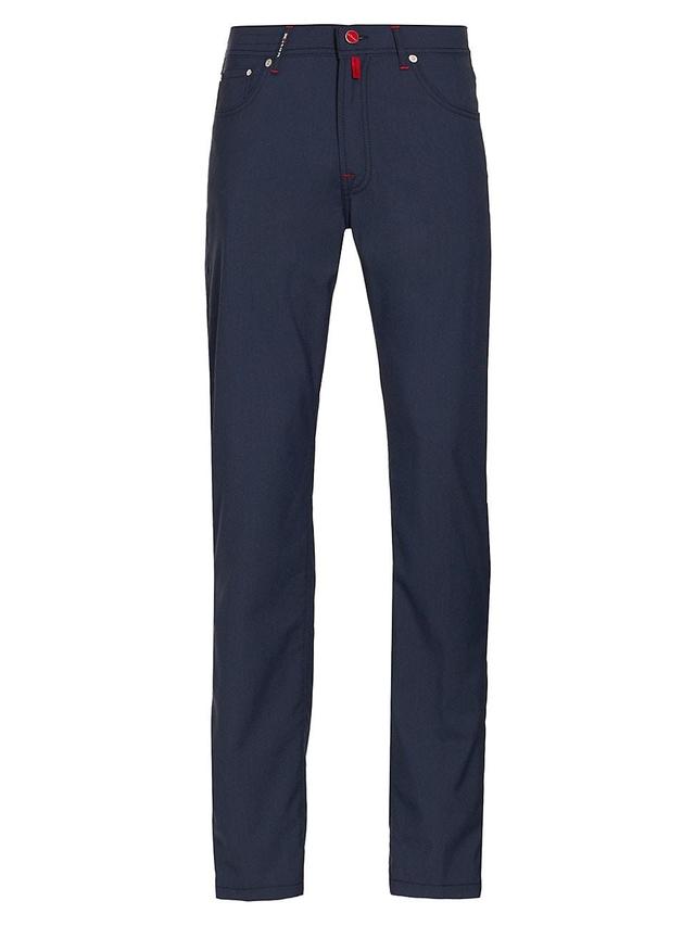 Mens Wool Flat-Front Pants Product Image