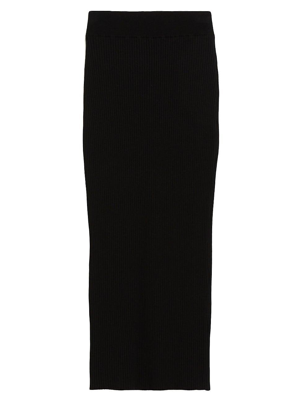 Womens Calotta Rib-Knit Midi-Skirt Product Image