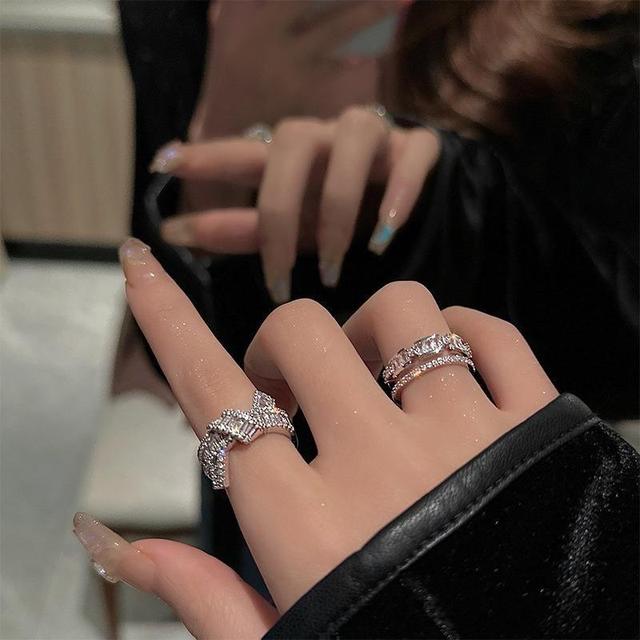 CZ Layered Ring Product Image