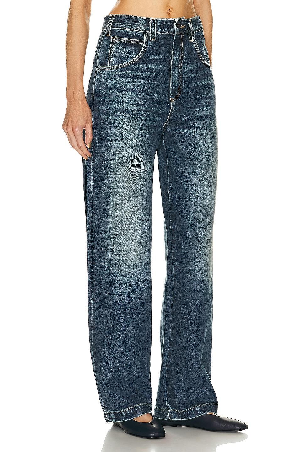 NILI LOTAN Aaron Jean in SIMON WASH - Blue. Size 30 (also in ). Product Image