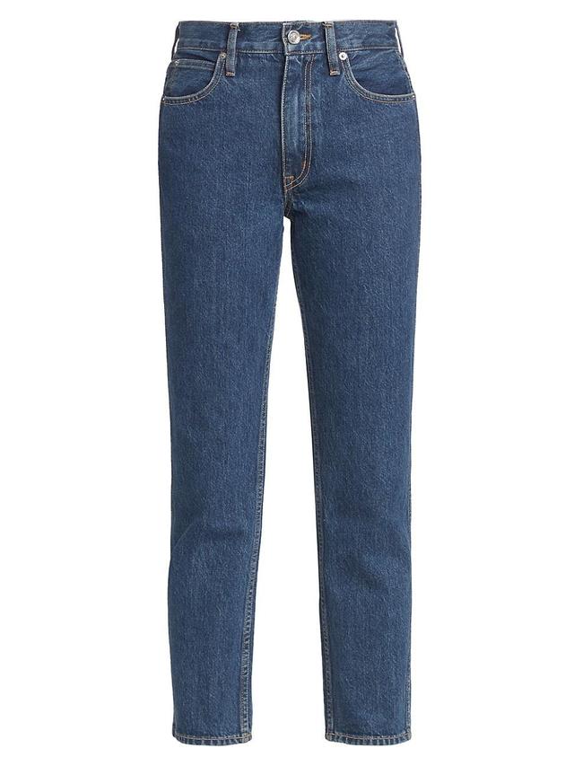 Womens Virginia High-Rise Slim-Leg Jeans Product Image