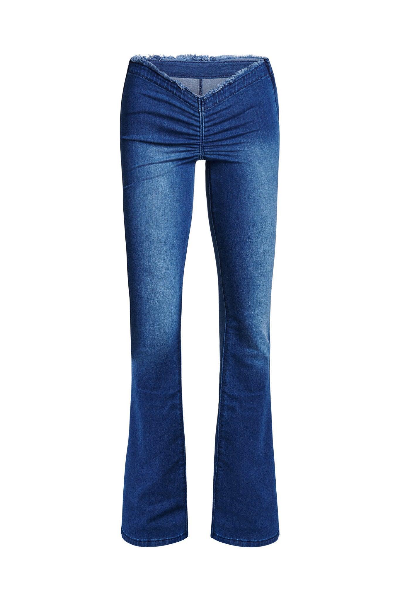 NEAVAH DENIM PANT - DENIM BLUE Product Image