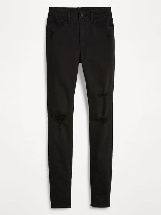 High-Waisted Rockstar Super-Skinny Jeans Product Image