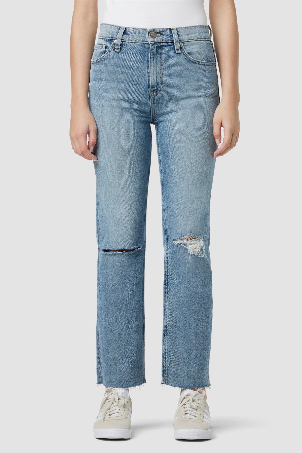 Remi High-Rise Straight Ankle Jean Female Product Image