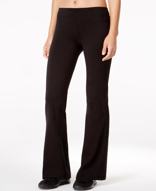 Id Ideology Womens Essentials Flex Stretch Bootcut Yoga Full Length Pants, Created for Macys Product Image