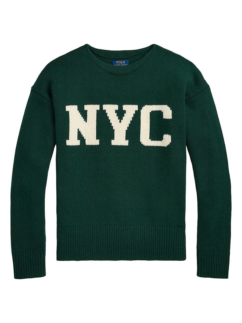 Mens NYC Wool-Blend Sweater Product Image