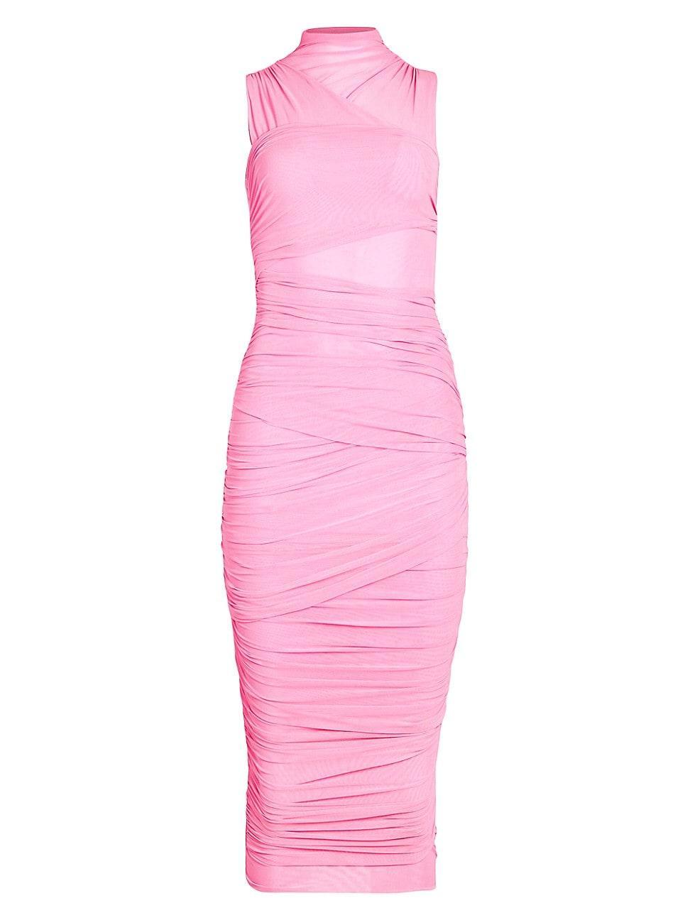 Womens Katrina Mesh Midi Dress product image