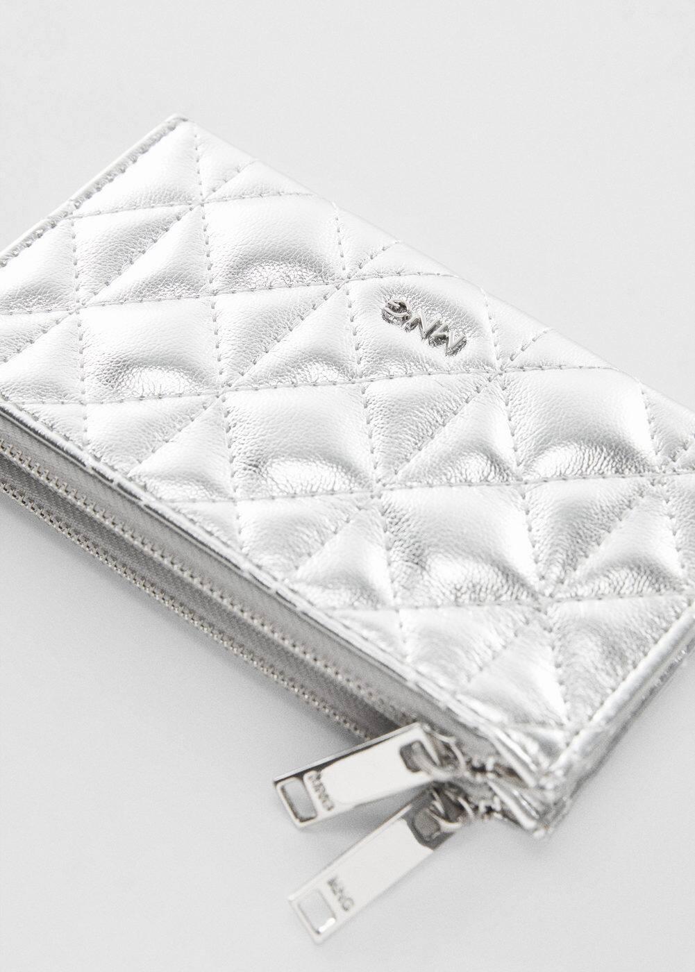 MANGO - Quilted purse with logo - One size - Women Product Image