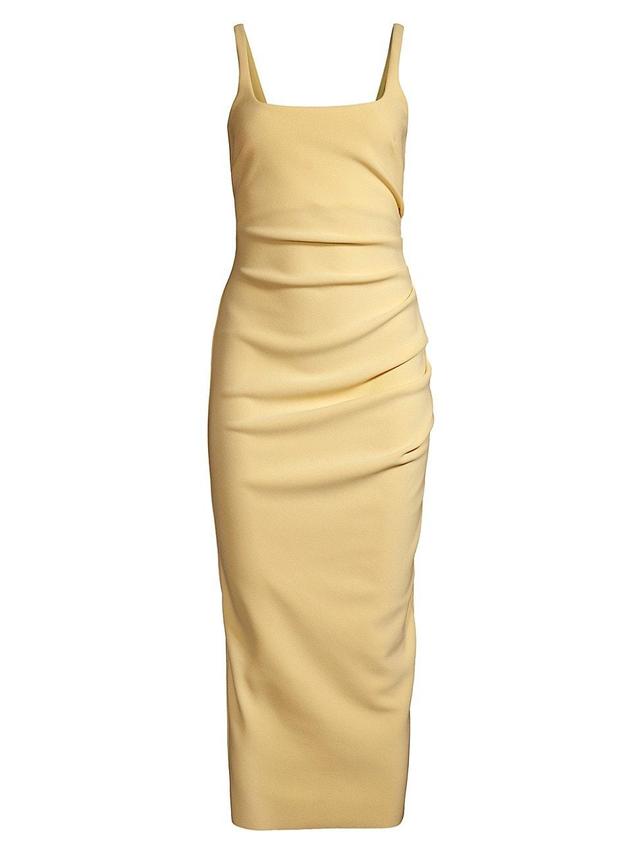 Womens Karina Tuck Midi-Dress Product Image