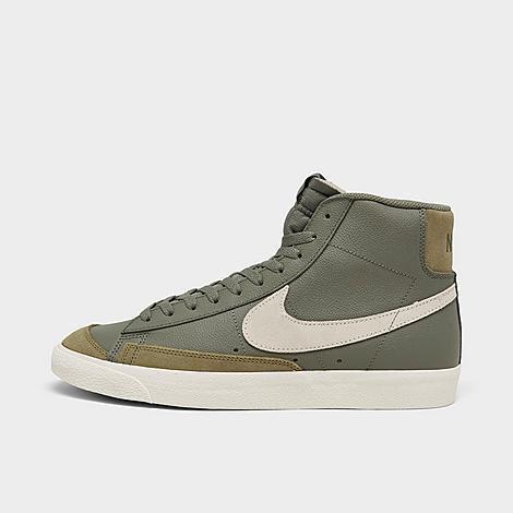 Blazer Mid '77 Premium Sneaker In Dark Stucco/phantom/olive Product Image