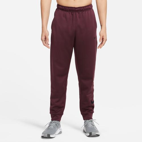 Nike Mens TF Taper Pants - Black/Night Maroon Product Image