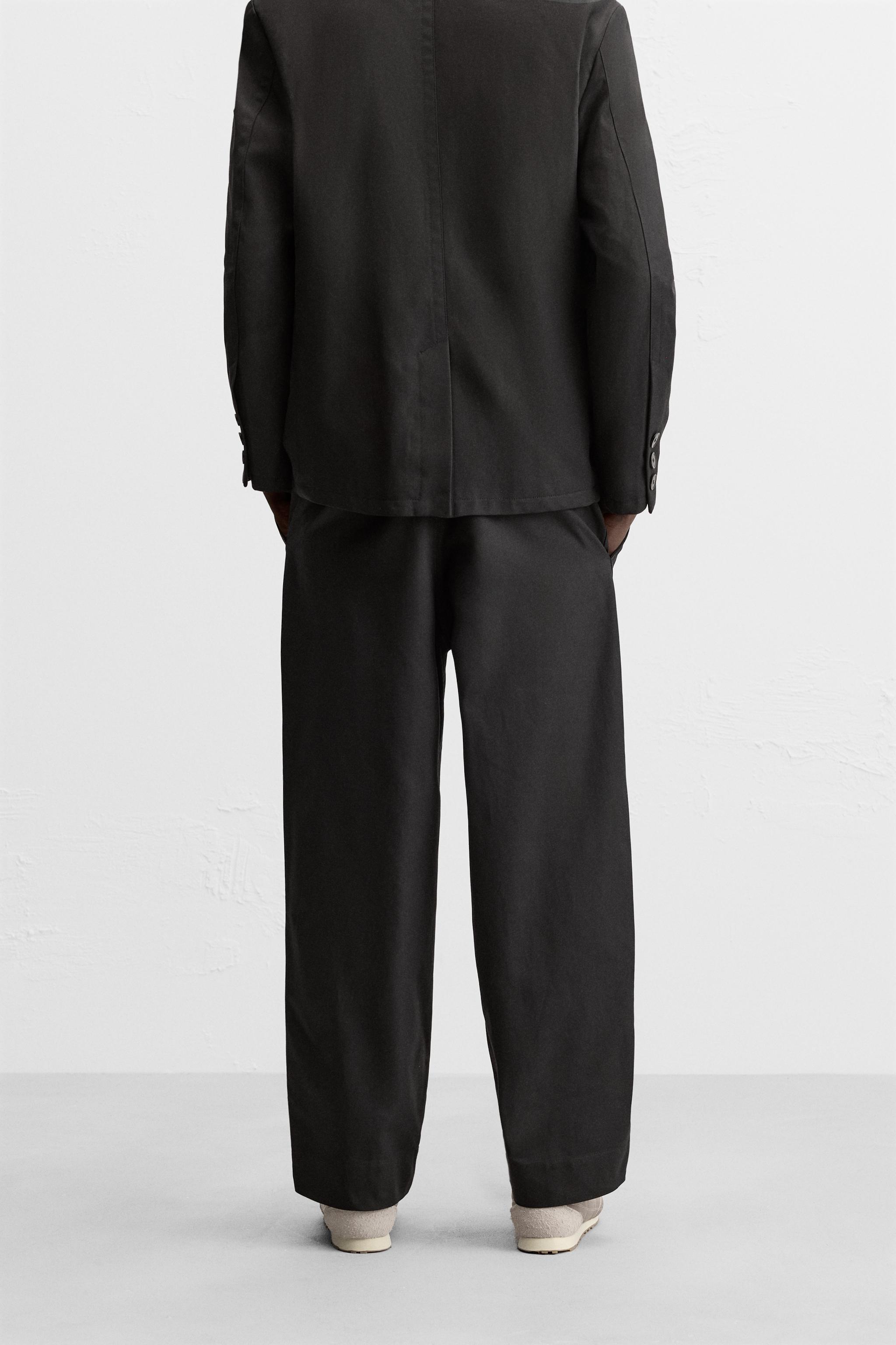 BUTTONED SUIT PANTS Product Image