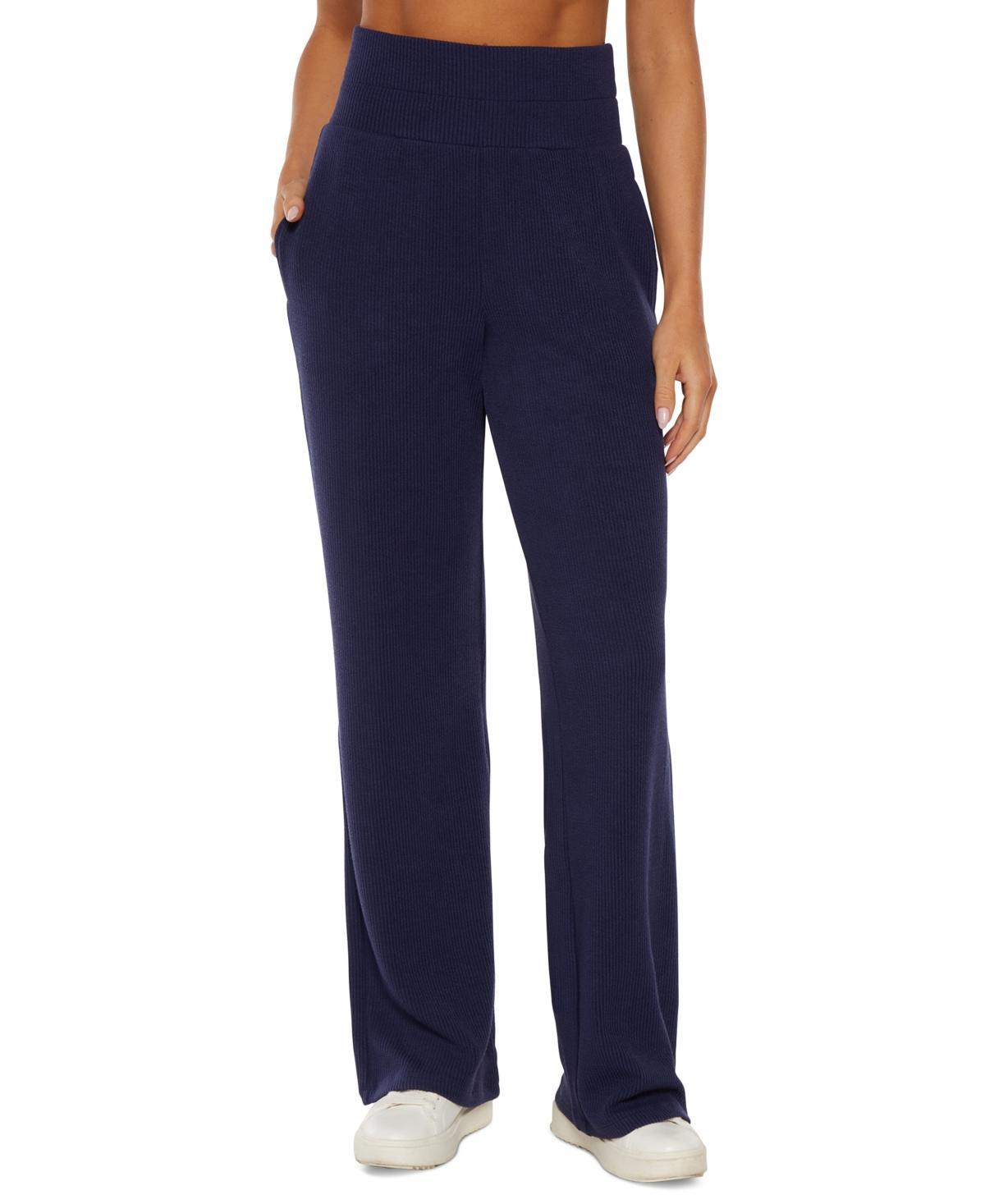 Three Dots Womens Bexley High Rise Wide-Leg Pants Product Image