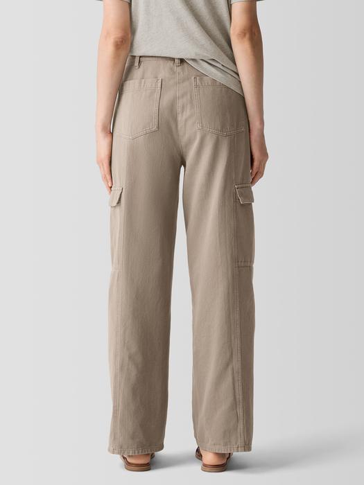 Garment-Dyed Utility Organic Cotton Cargo Pant Product Image