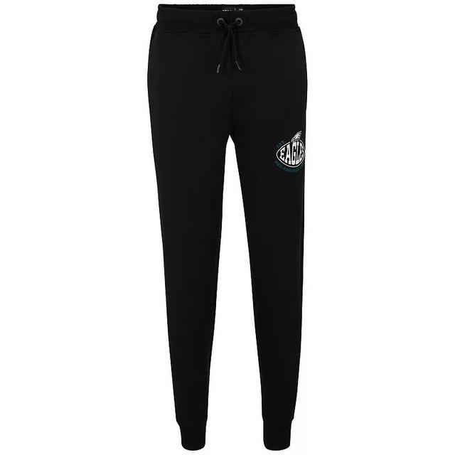 Mens BOSS X NFL Black Philadelphia Eagles Sack Tri-Blend Tracksuit Pants Product Image