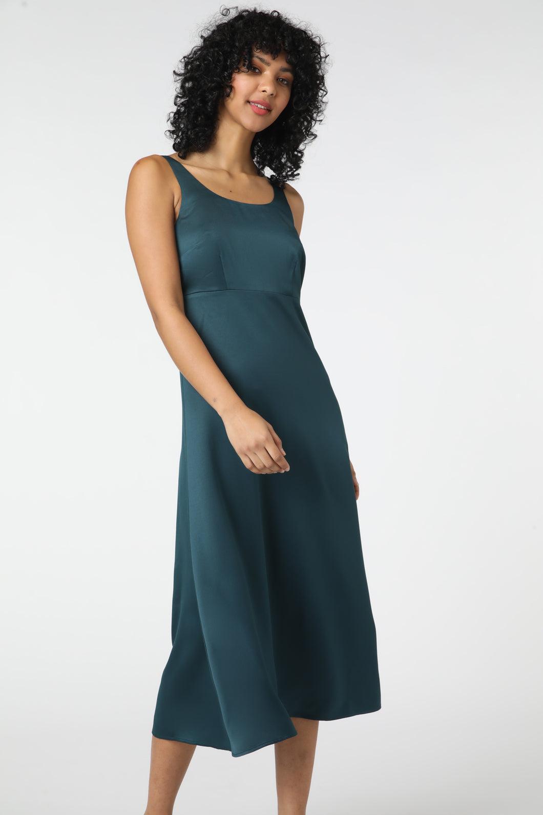 Lara Satin Dress Product Image