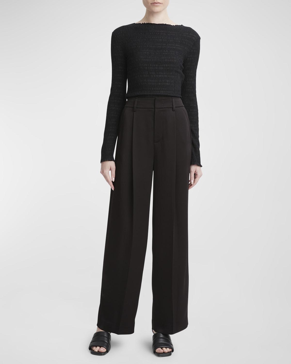 Vince Satin Wide Leg Pants Product Image