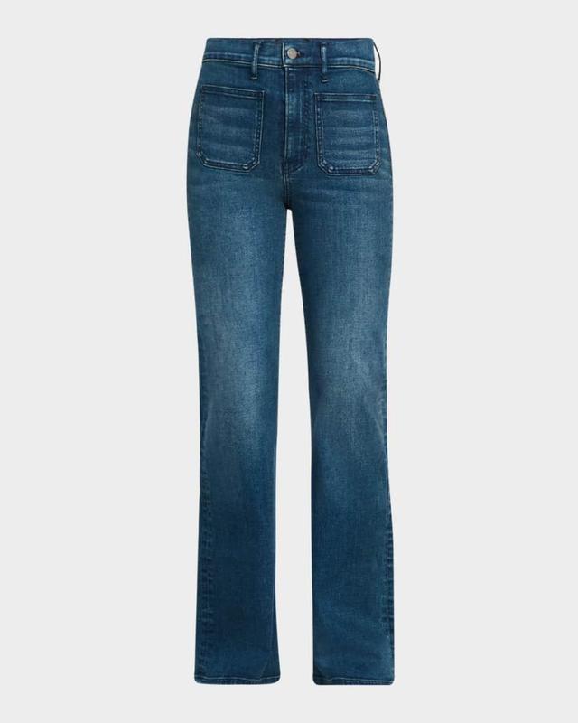 Crosbie High-Rise Wide Loafer Jeans Product Image