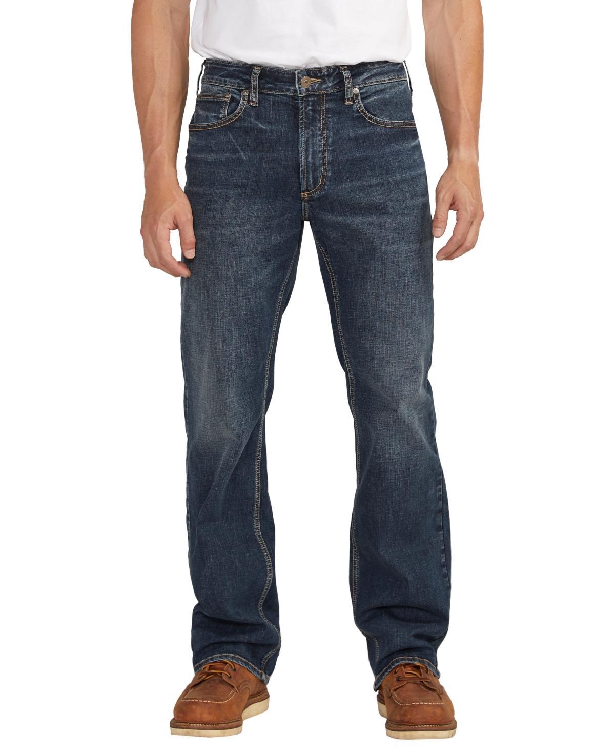 Silver Jeans Co. Mens Zac Relaxed Fit Straight Leg Jeans Product Image