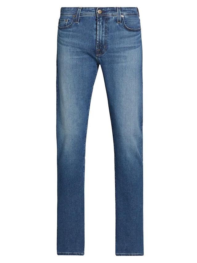 Mens Tellis Straight-Leg Slim-Fit Jeans Product Image