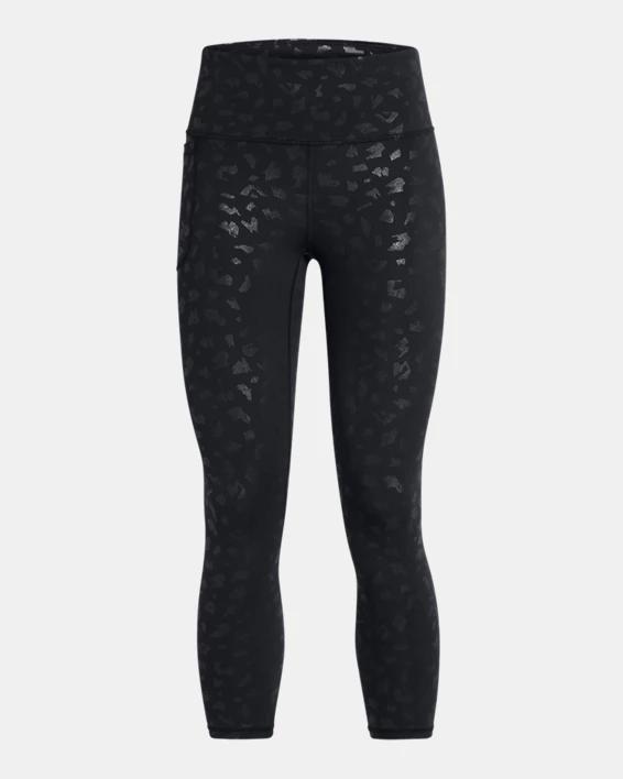 Women's UA Motion Gloss Printed Ankle Leggings Product Image