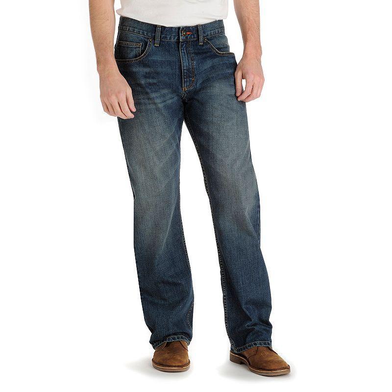 Mens Lee Modern Series Stretch Relaxed Bootcut Jeans product image