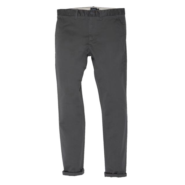 Jesse Stretch Chino Pants (Slim Fit)- Dark Gray Product Image