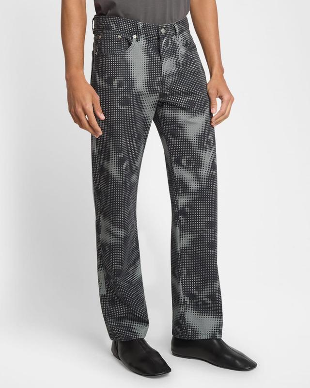 Mens Panthero Printed Jeans Product Image