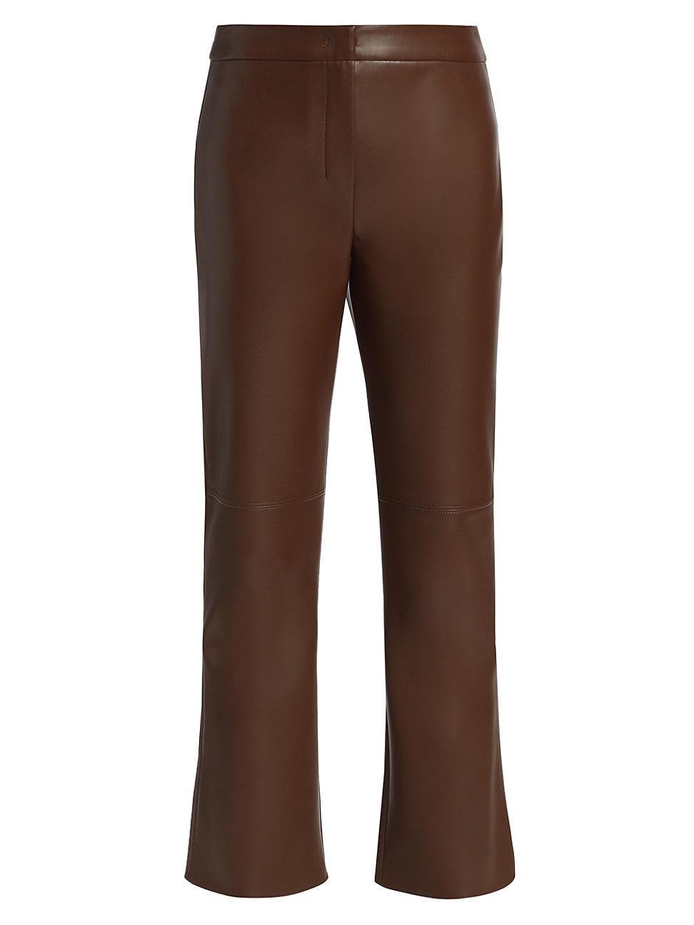 Womens Sublime Faux Leather Trousers Product Image