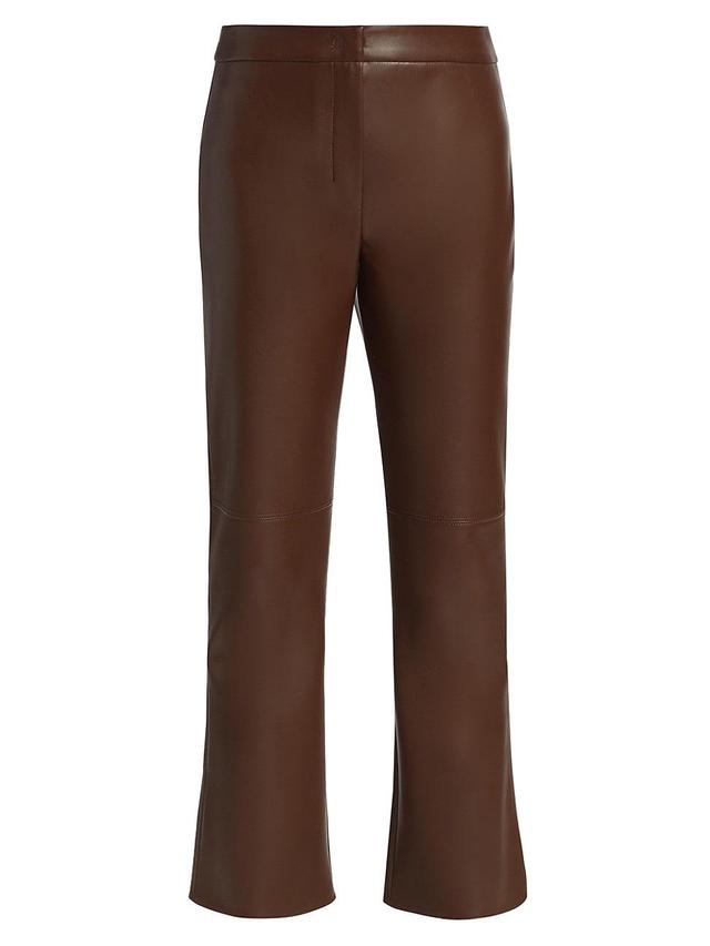 Womens Sublime Faux Leather Trousers Product Image