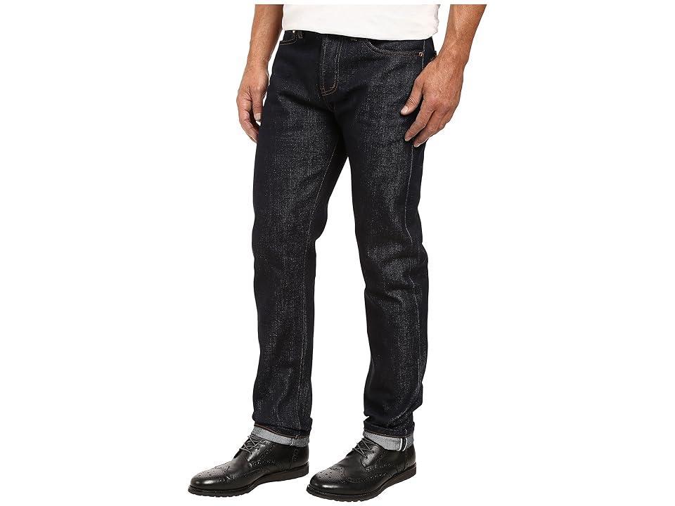 The Unbranded Brand Tapered in 21 OZ Indigo Selvedge (Indigo Selvedge) Men's Jeans Product Image