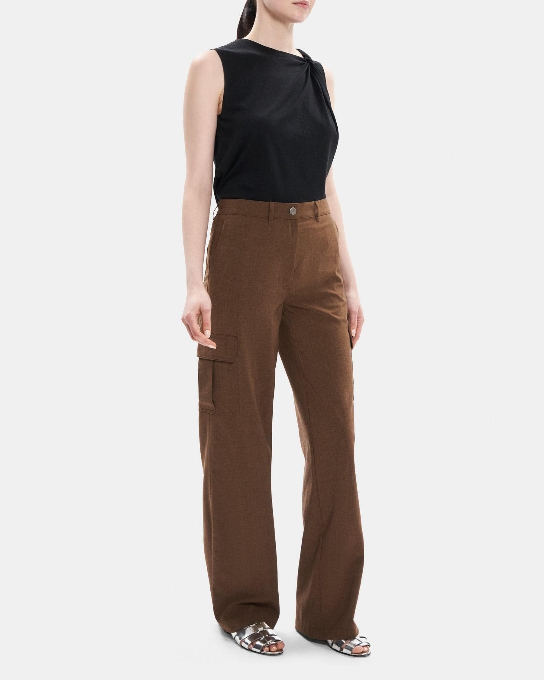 Cargo Pant in Crispy Poly Product Image