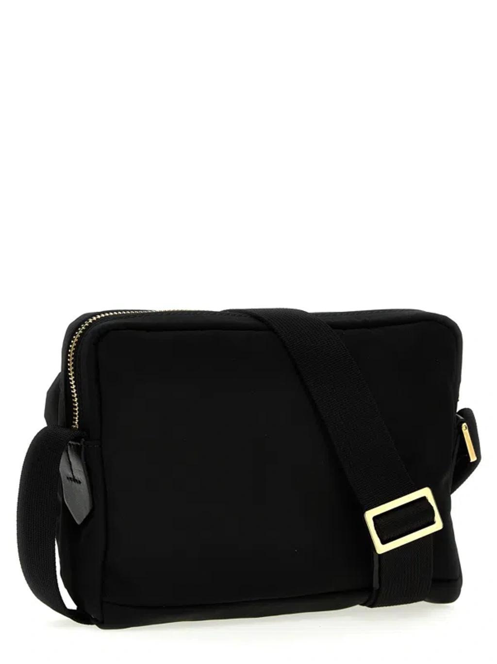 Logo Nylon Crossbody Bag Crossbody Bags Black Product Image