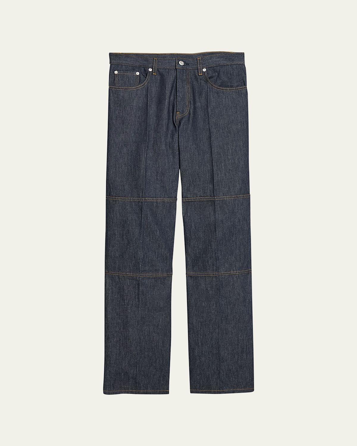 Mens Raw Denim Carpenter Jeans Product Image