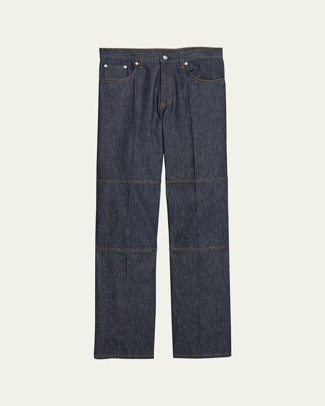 Mens Raw Denim Carpenter Jeans Product Image