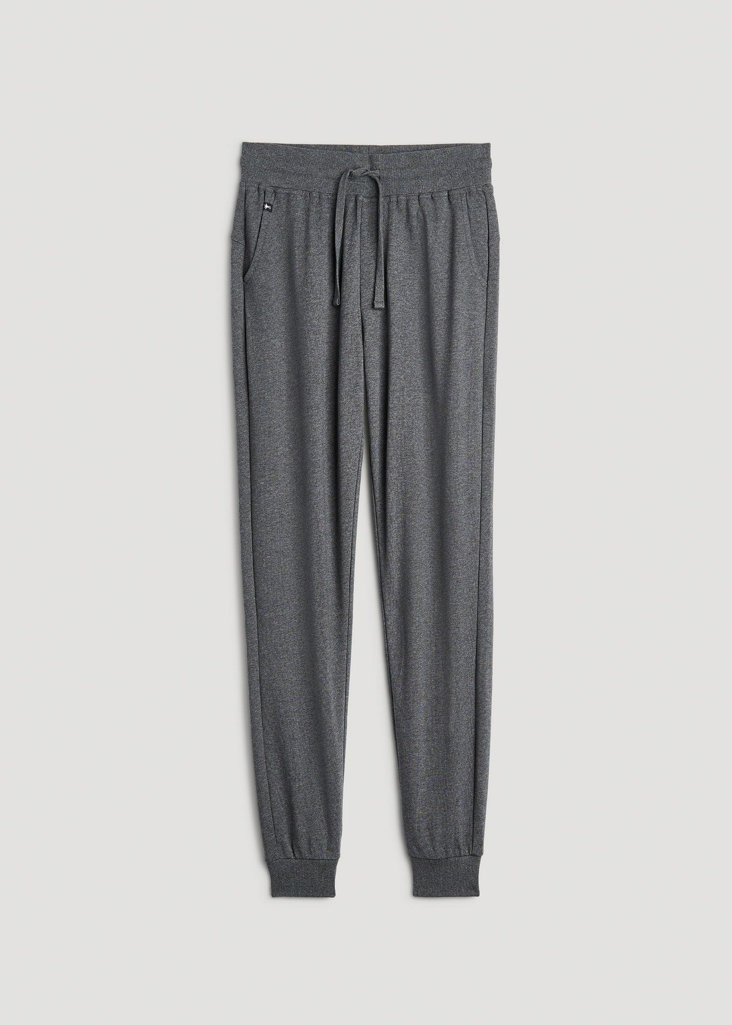 Wearever 2.0 French Terry Joggers for Tall Women in Charcoal Mix Product Image