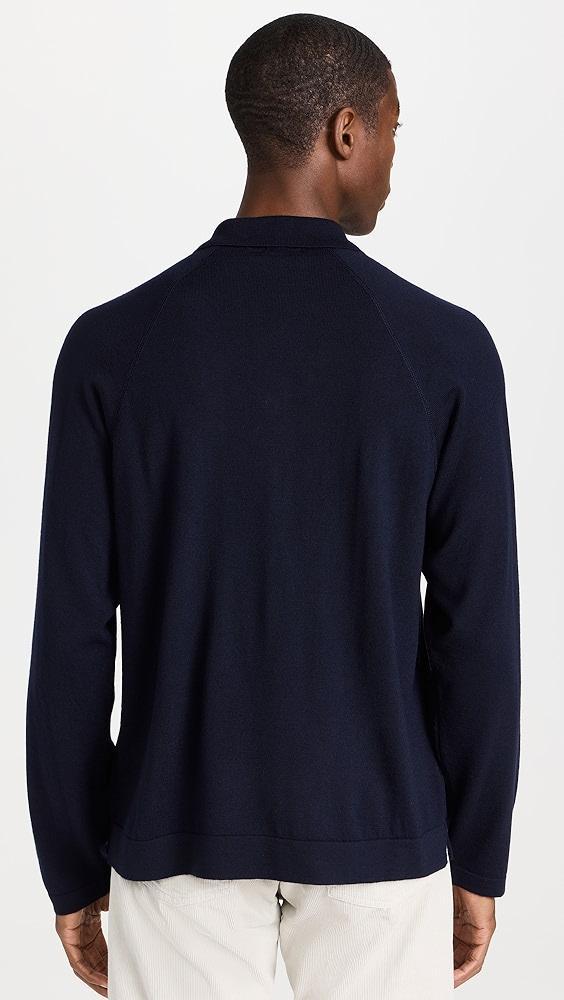 Officine Generale Kass Polo Merino Wool Sweater | Shopbop Product Image