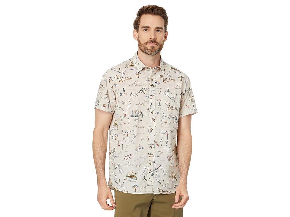 Pendleton Shoreline Shirt (Route 101 Tan) Men's Clothing Product Image