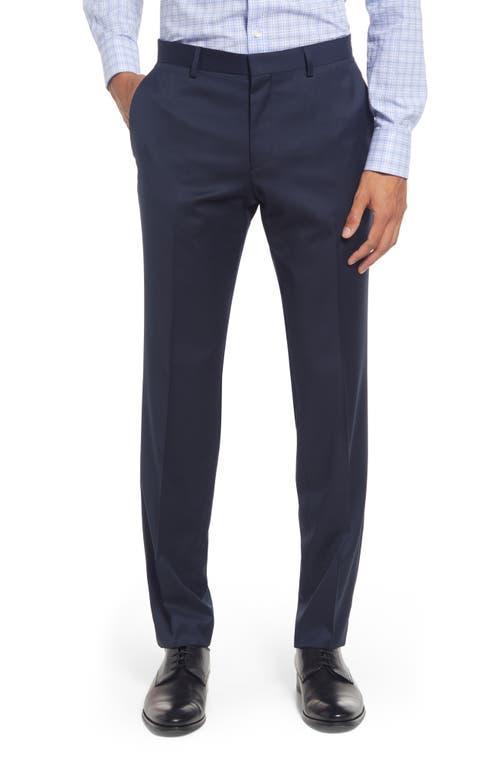 BOSS Genius Slim Fit Wool Suit Pants Product Image