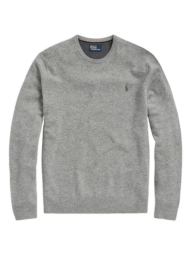 Mens Wool Knit Sweater Product Image