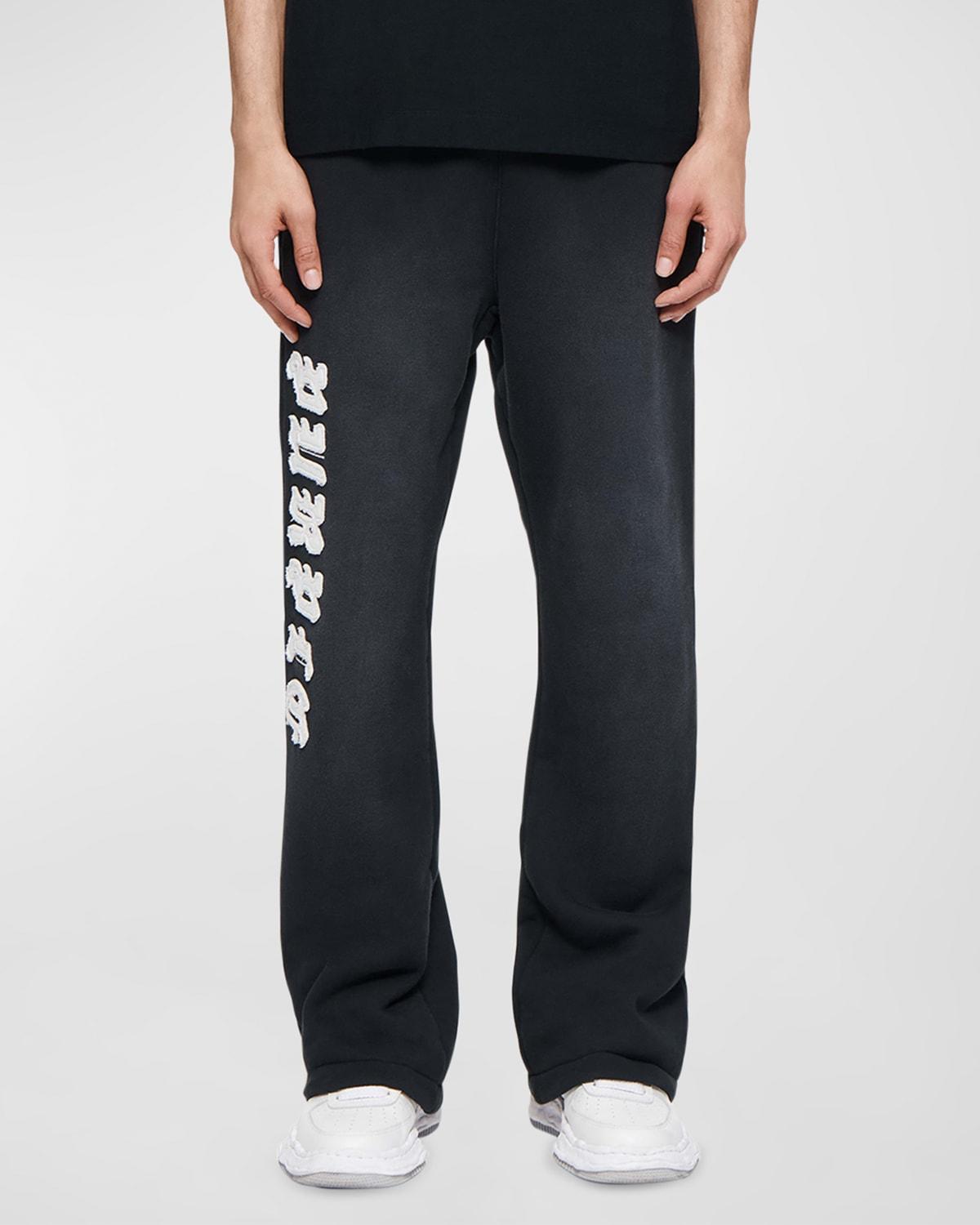 Men's Logo Fleece Flared Pants Product Image