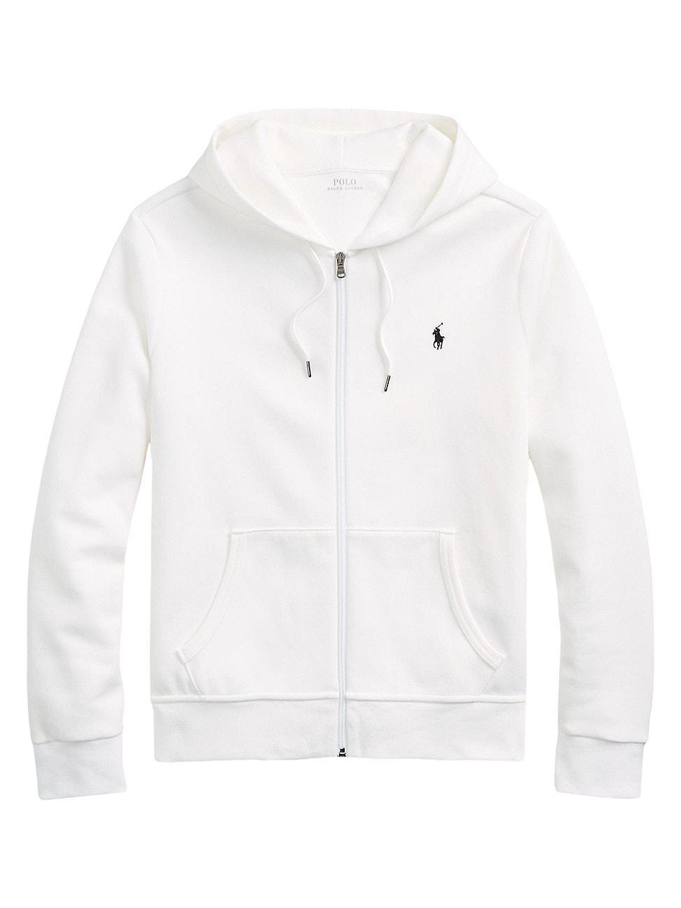 Mens Zip Cotton-Blend Hoodie Product Image