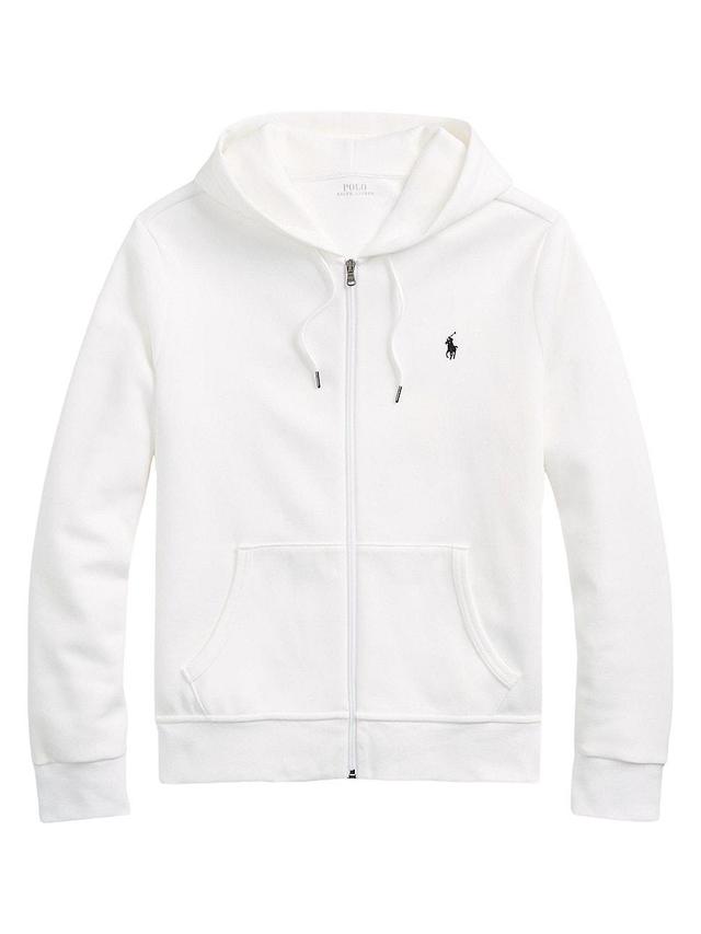 Mens Zip Cotton-Blend Hoodie Product Image